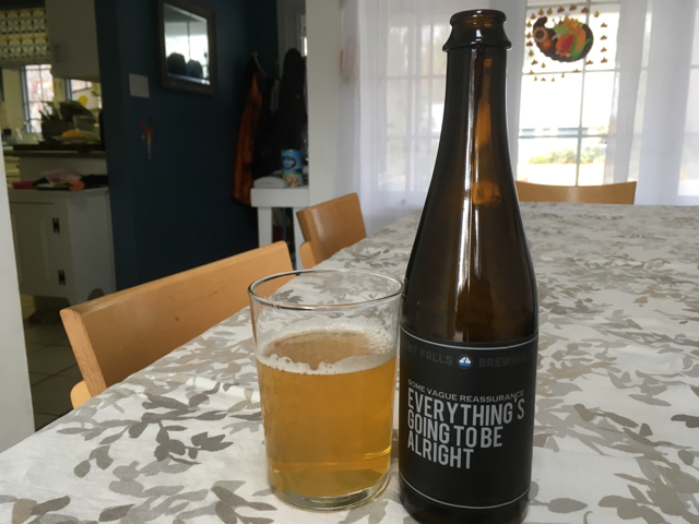 Kent Falls bottled this in late 2016 and I was told the secret hops a year ago but I totally forget now. Oh well.