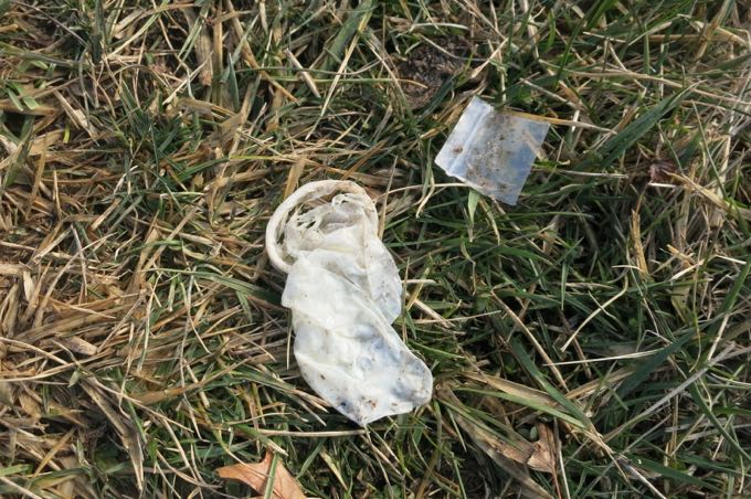 I failed to determine if the bag on the right contained heroin, meth, or crack.