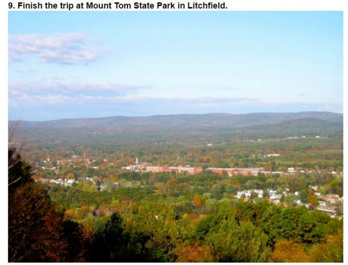 Yeah. Check out that view from Mt. Tom. IN HOLYOKE,, MASSACHUSETTS.