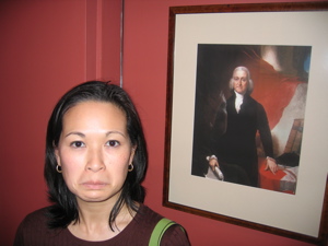 Unfortunately, I don't know who the sad looking man is in the portrait.  But does it matter?