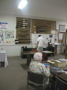 EdHill, historic repeating rifles, and a kindly docent sorting photographs.  A perfect Saturday late morning.