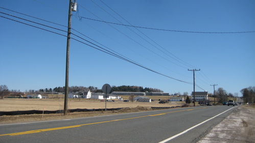 This is as close as I felt comfortable taking a picture of a maximum security prison.  Those white buildings are Shakerific!