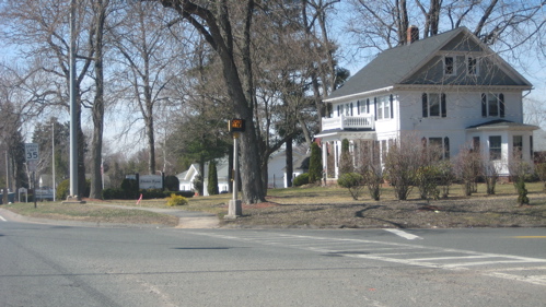 Businesses with Shaker names abound on Shaker Road near the Shaker settlement