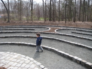 Labyrinth at Holy Family