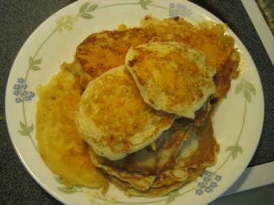 You're not even looking at my masterpiece.  You're looking at the flowered plate.