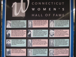 123. Connecticut Women’s Hall of Fame