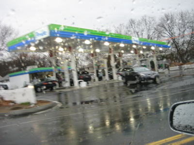 6 feet into Massachusetts equals 16 cents cheaper gas