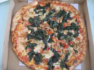 Pizza at Carminuccio’s