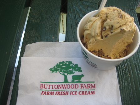 Ice Cream at Buttonwood Farm