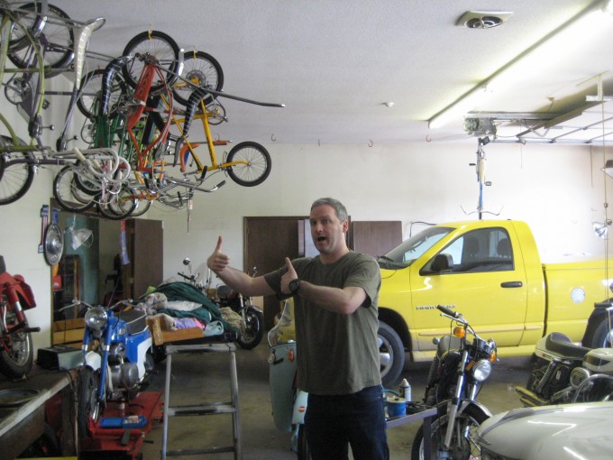 Me. With a lot of bikes
