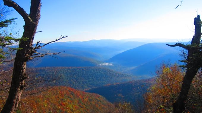 View from Balsam Mountain in the Catskills