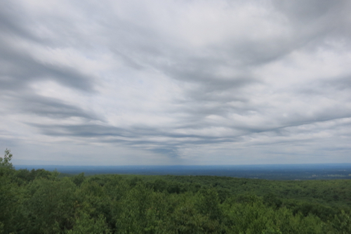 But I'm still going to post three pictures because the clouds look so cool