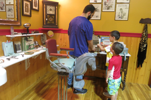 They did enjoy the olde timey cash register