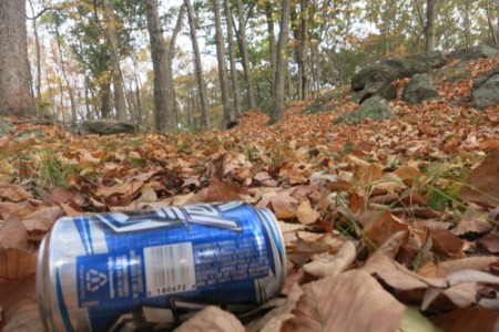 It's not a college trail without a Natty Light