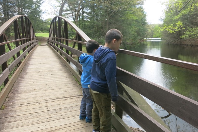 The bridge at the start