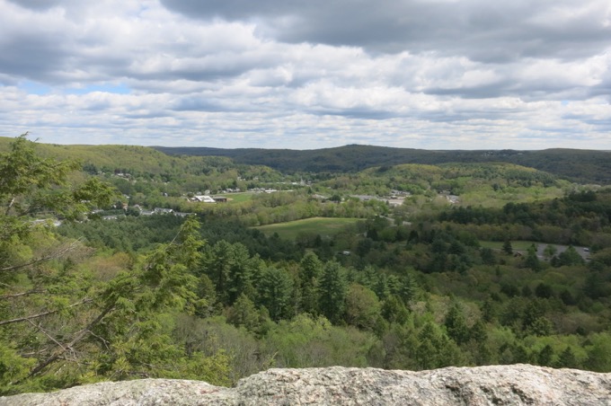 The view, mostly of Thomaston