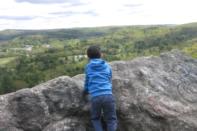 Don't worry, he's a smart kid and this was as "dangerous" as it got.