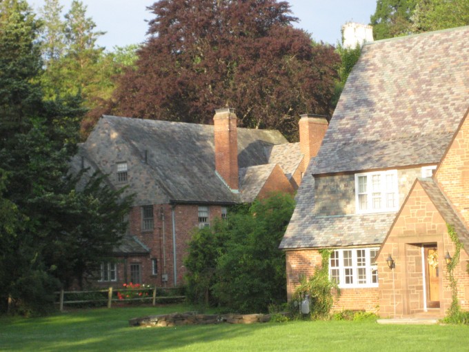 The  West Hartford Hepburn home.