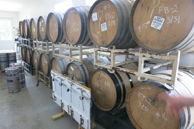 Everyone loves barrels. (They get some from the excellent Litchfield Distillery, by the way.)