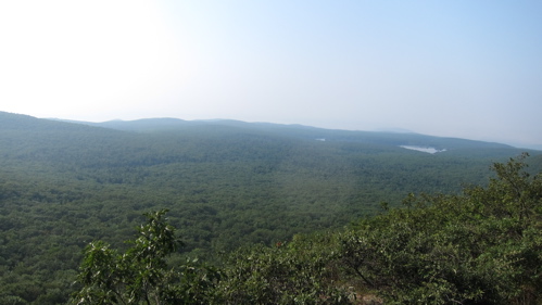 Hazy view from the Litchfield County highpoint