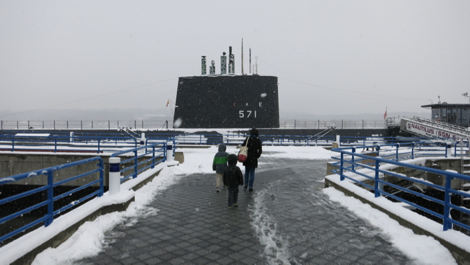 My family heads to the Nautilus