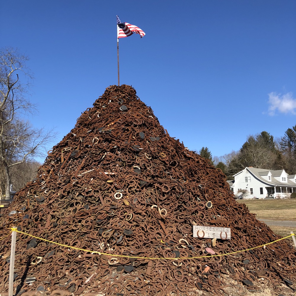 Kriz Farm Horseshoe Pile